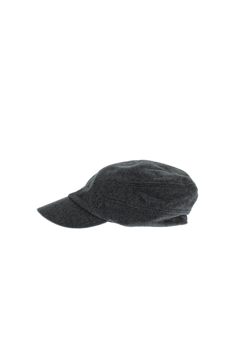 Dark Gray Castro Wool Sports Cap