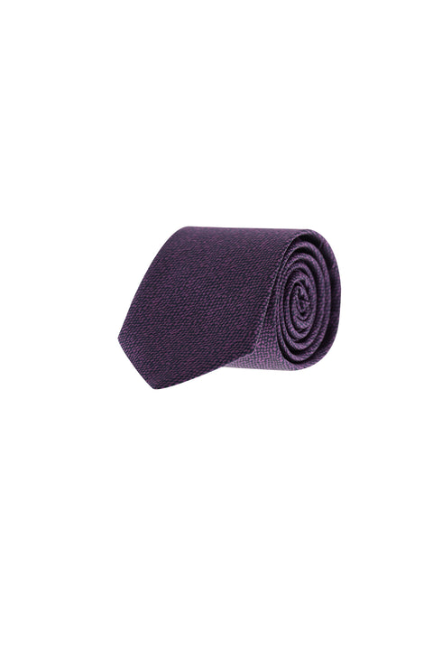 Plum Patterned Tie