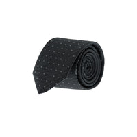 Black Patterned Tie