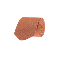 Medium Orange Patterned Tie