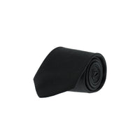 Black Patterned Tie