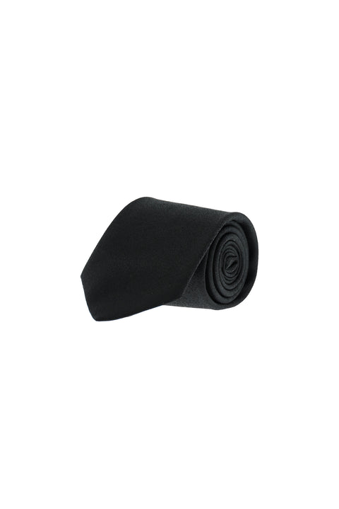 Black Patterned Tie