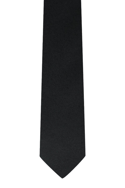 Black Patterned Tie