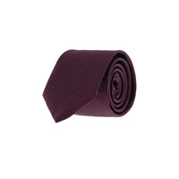 Dark Burgundy Patterned Tie