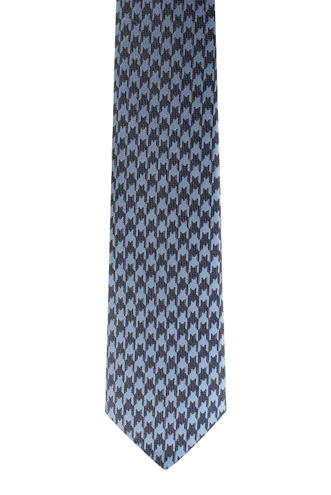 Light Blue Patterned Tie