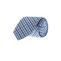 Blue Patterned Tie