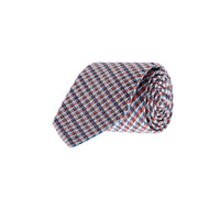 Dark Red Patterned Tie