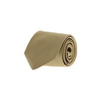Dark Beige Patterned Tie