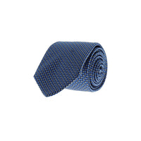 Dark Navy Patterned Tie