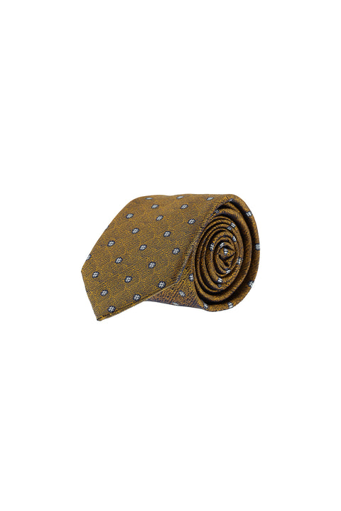 Dark Navy Patterned Tie