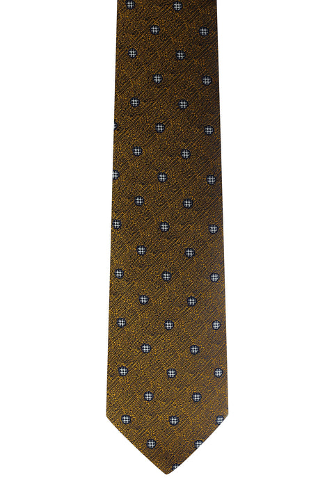 Dark Navy Patterned Tie
