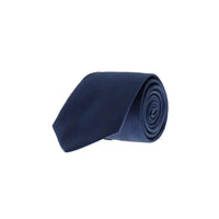 Dark Navy Patterned Tie