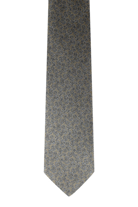Medium Beige Patterned Tie