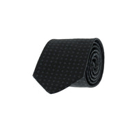 Black Patterned Tie
