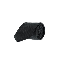 Black Patterned Tie