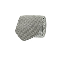 Medium Grey Patterned Tie