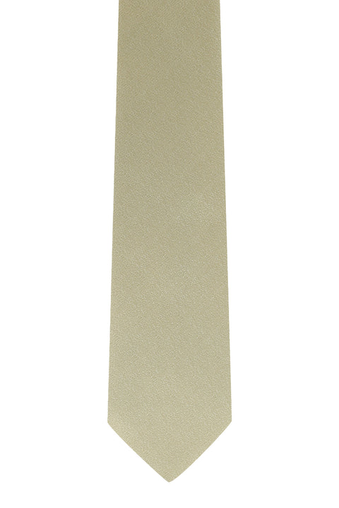 Medium Beige Patterned Tie