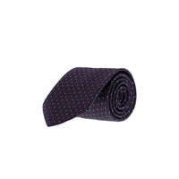 Dark Burgundy Patterned Tie
