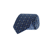 Dark Navy Shawl Pattern Tie