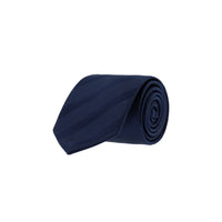 Dark Navy Patterned Tie