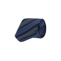 Dark Navy Patterned Tie
