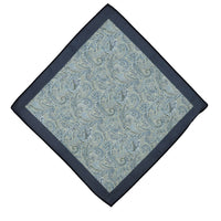 Light Blue Patterned Handkerchief