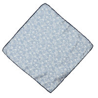 Light Blue Patterned Handkerchief