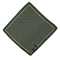 Medium Khaki Patterned Handkerchief