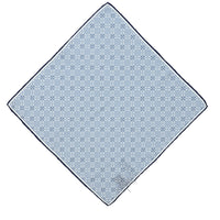 Light Blue Patterned Handkerchief