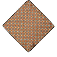 Dark Brown Patterned Handkerchief