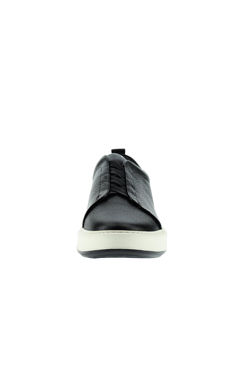 Siyah Sneaker Deri Ayakkabı
