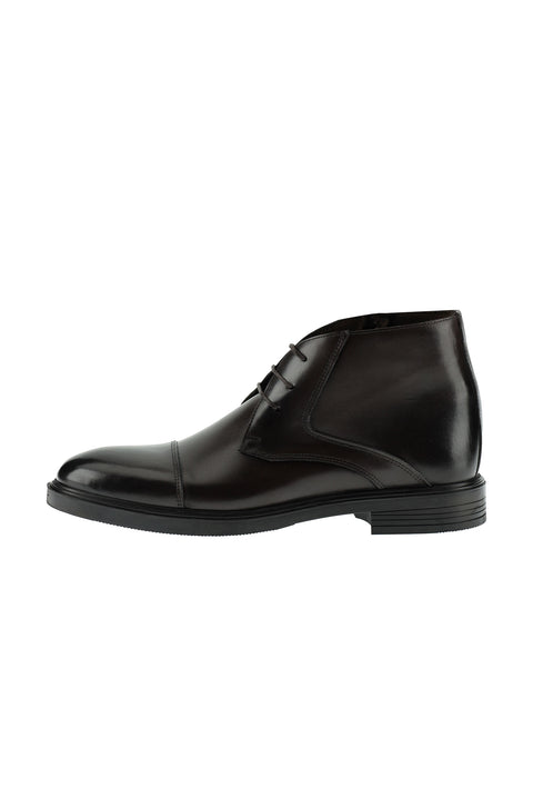 Koyu Kahve Deri Bot