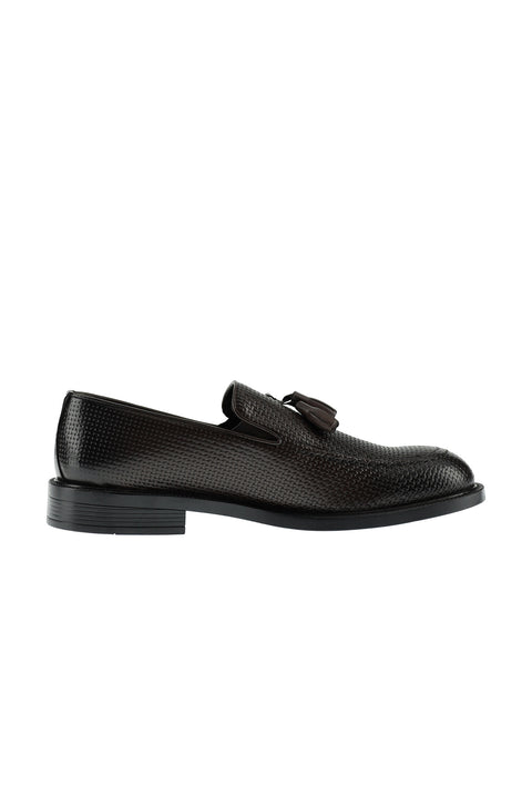 Dark Brown Classic Leather Shoes