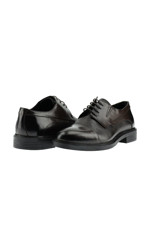 Dark Brown Classic Leather Shoes