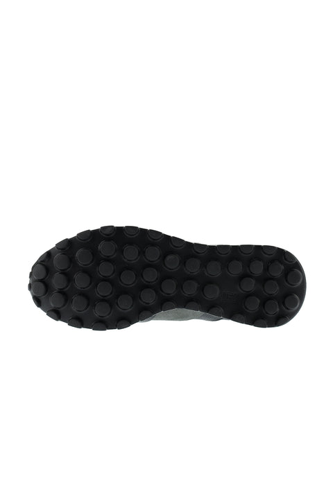 Black Leather Sneakers