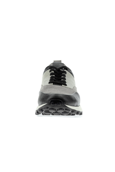 Dark Navy Leather Sneakers
