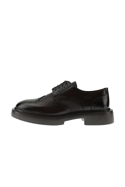 Dark Brown Casual Leather Shoes