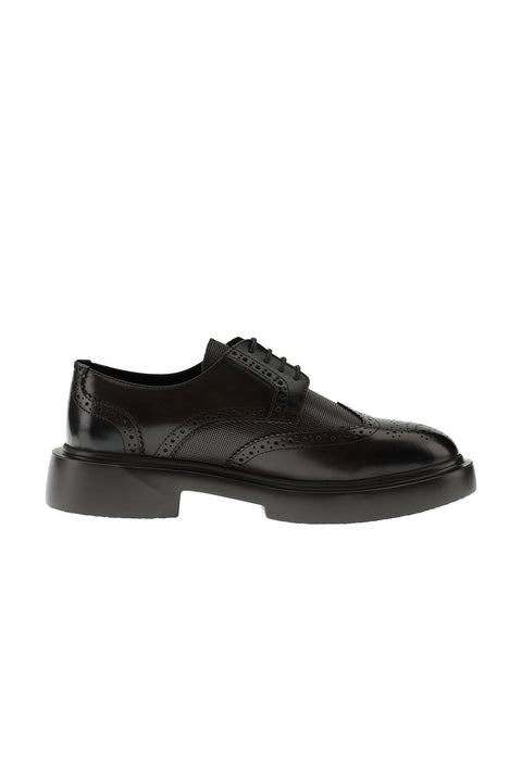Dark Brown Casual Leather Shoes