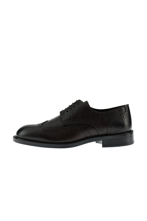 Dark Brown Casual Leather Shoes
