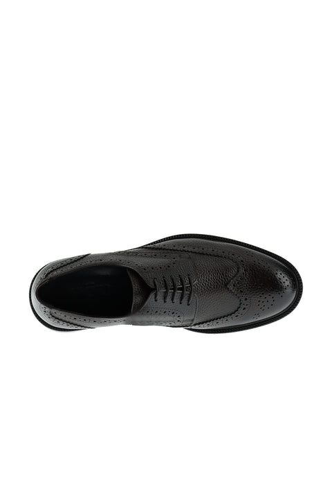 Dark Brown Casual Leather Shoes