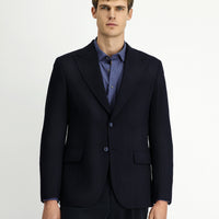 Dark Navy 7 Drop Slim Fit Classic Striped Jacket