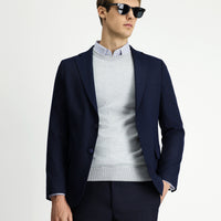Dark Navy 6 Drop Regular Fit Classic Jacket