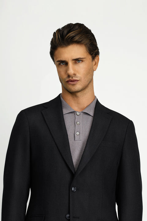 Marengo 8 Drop Muscle Fit Long Athletic Cut Lycra Classic Patterned Jacket