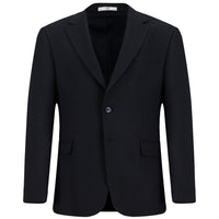 Dark Navy 8 Drop Muscle Fit Long Athletic Cut Lycra Classic Patterned Jacket
