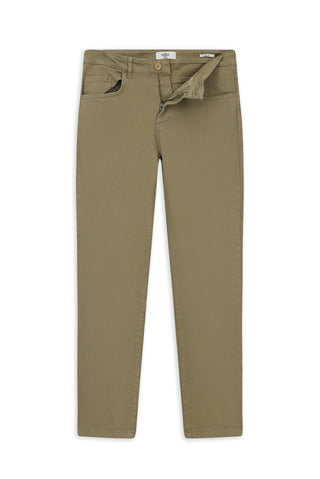  Orta Vizon Slim Fit Dar Kesim Likralı Esnek Kanvas / Chino Pantolon