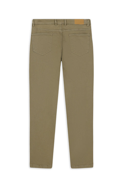 Orta Vizon Slim Fit Dar Kesim Likralı Esnek Kanvas / Chino Pantolon