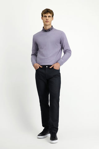  Koyu Antrasit Regular Fit Standart Kesim Likralı Kanvas / Chino Pantolon