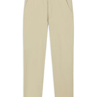 Light Mink Slim Fit Skinny Side Pocket Stretch Canvas / Chino Trousers