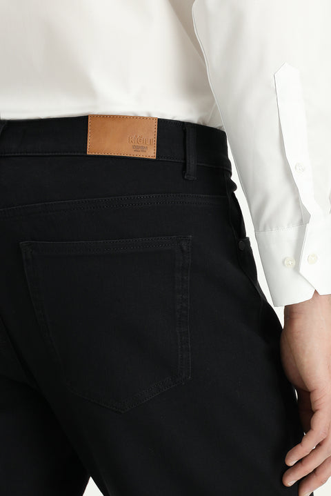 Black Slim Fit Skinny Stretch Denim Jeans