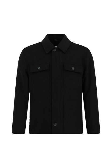 Black Lycra Sport Jacket